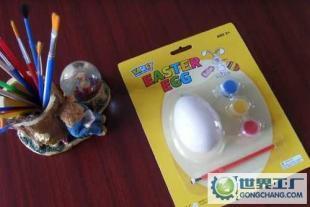 供應白色陶瓷雞蛋+筆刷+顏料,DIY套裝_辦公、文教_世界工廠網(wǎng)中國產(chǎn)品信息庫